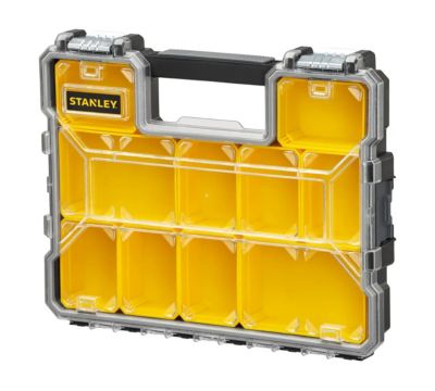 Organiseur étanche Fatmax 10 compartiments amovibles profondeur 64 mm STANLEY 1-97-517