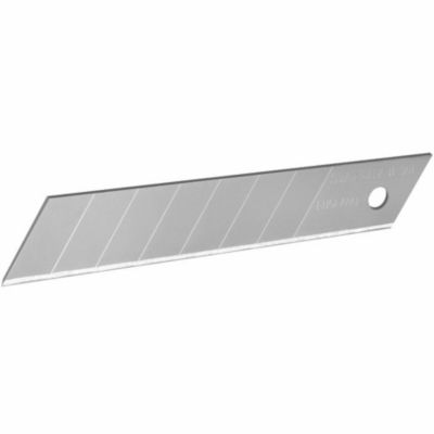 Lames de cutter 18 mm, pack de 50, distributeur avec casse-lames, 3-11-301