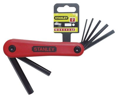 STANLEY Jeu de 7 clés mâles gamme pro - vue 3