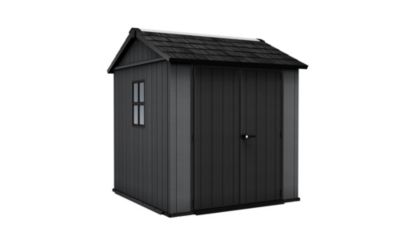 Abri de jardin NEWTON PLUS 775 KETER L223.8 x P230 x H246 cm 5,13 m² coloris gris anthracite - Keter