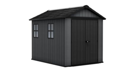 Abri de jardin NEWTON PLUS 759 KETER L230 x P287 x H246 cm 6,6 m² coloris gris anthracite - Keter