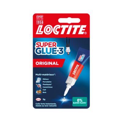 Colle Superglue-3 multi matériaux Loctite 3g