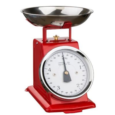 Ogo Balance de cuisine mécanique rouge 5 kg - vue 3