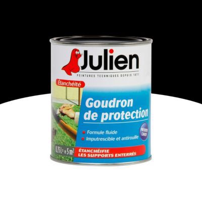 Goudron de protection extérieur Julien noir 0,75L