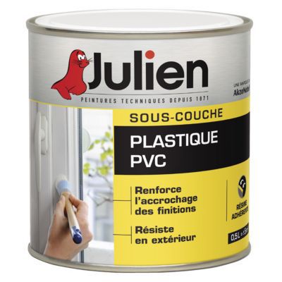 Souscouche plastique/pvc Julien J2 0,5L  Castorama