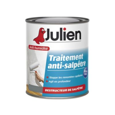 Traitement anti salpêtre bactéricide et fongicide Julien mat incolore 2,5L