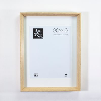 Cadre photo Roma style nature contemporain chêne l.30xH.40cm