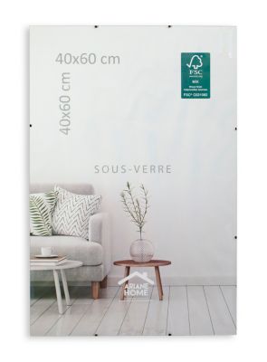 Cadre sous-verre Ariane Home l.40 x H.60 cm