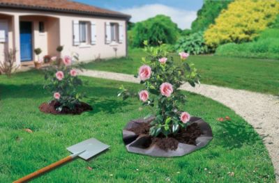Nortene Feutre de plantation 1 50 x 1 50 pour arbustes de bruyère "Terraplant"