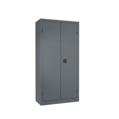 Armoire monobloc portes battantes 180 x 90- anthracite