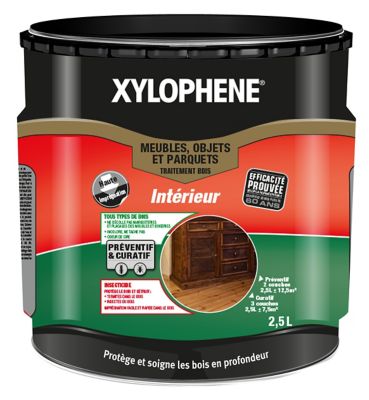 Traitement meubles objets et parquets Xylophene 2,5L