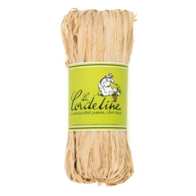 Raphia Naturel 150 g Lien pour Jardin Bricolage Emballage cadeaux Décoration DIY La Cordeline