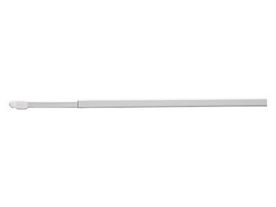 Image of 2 barres de vitrage ovale laqué blanc L.30/50 cm 3262420160147_CAFR