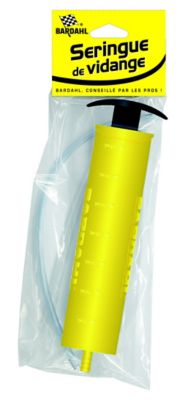 Seringue de vidange en pvc Bardhal