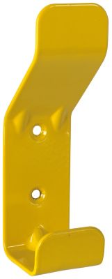 Patère en métal à fixer jaune Cime École 1 tête