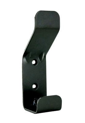 Patère 1 tête à visser Cime Ecole noir