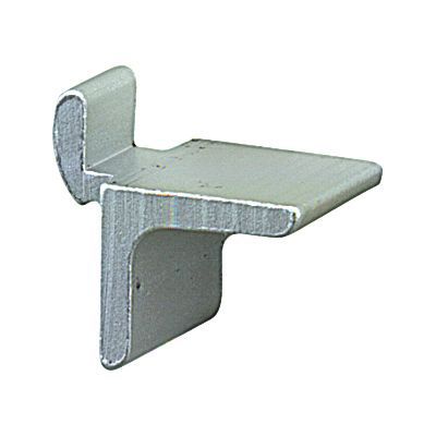 50 taquets pour crémaillères aluminium argent