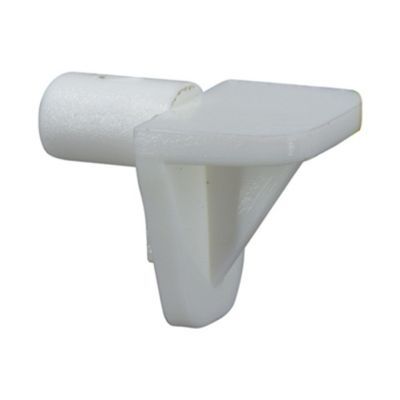 24 taquets à enfoncer plastique blanc ø7 mm