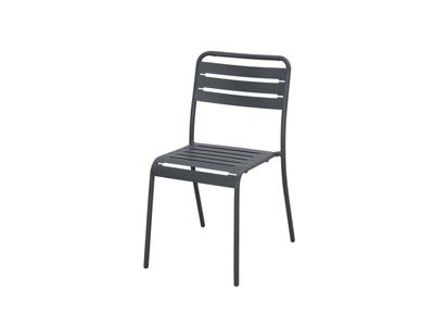 Chaise De Jardin En Acier Café