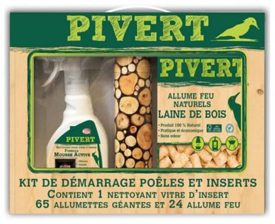 Kit de démarrage spécial insert et poêle