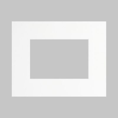 Passe-partout blanc l.18 x H.24cm / l.10 x H.15cm