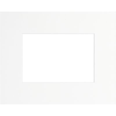 Passe-partout blanc 20 x 30 / l.13 x H.19cm