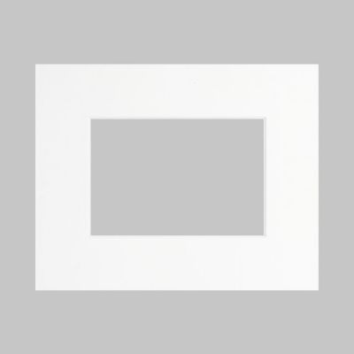 Passe-partout blanc l.24 x H.30cm / l.15 x l.21 cm