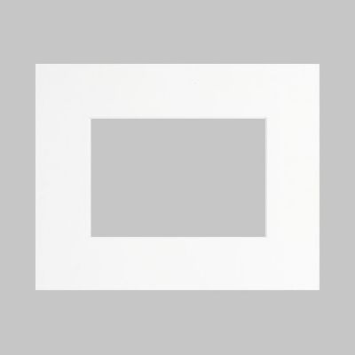 Passe-partout blanc 50 x 70 / l.40 x H.50 cm