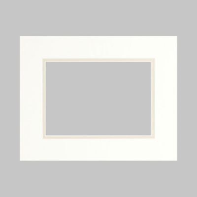 Passe-partout double bis l.24 x H.30cm / 15 x 21 cm