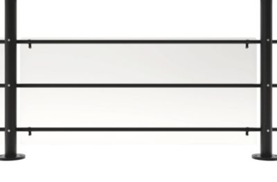 Kit de protection pour garde corps Oxalis noir