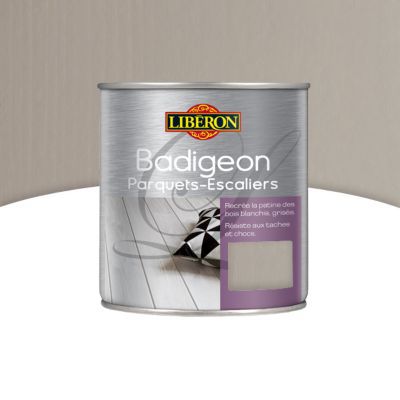 Badigeon parquet et escalier Libéron chanvre satin 0,75L