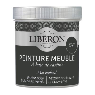 Peinture à base de caséine meubles Libéron queue de pie mat 500ml