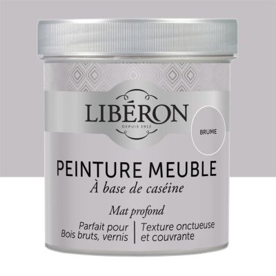 Peinture à base de caséine meubles Libéron brume mat 500ml