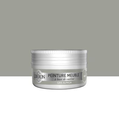 Peinture à base de caséine meubles Libéron gris alpaga mat 75ml