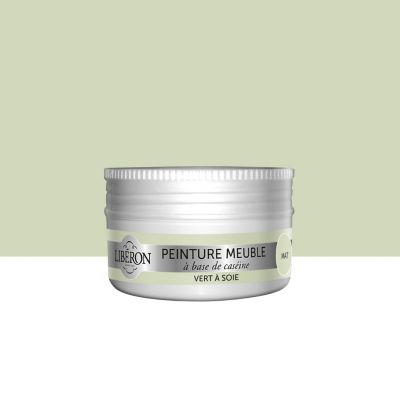 Peinture à base de caséine meubles Libéron vert à soie mat 75ml