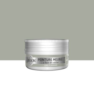 Peinture à base de caséine meubles Libéron gris flamand mat 75ml