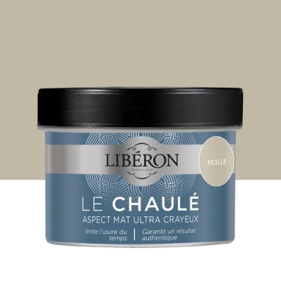Peinture boiseries intérieur Libéron Le Chaulé ficelle mat poudré 0,25L