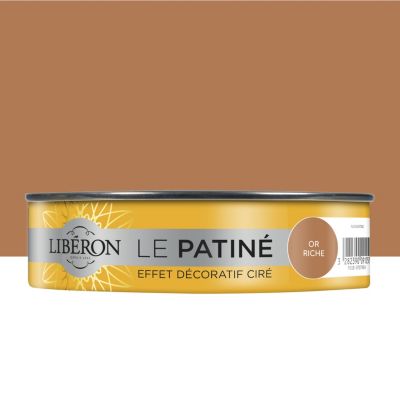 Patine boiseries Libéron effet métallisé or riche 0,15L