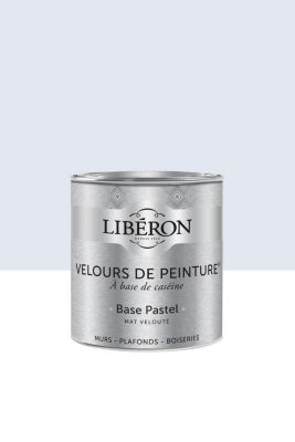 Peinture multisupport murs, plafonds et boiseries Velours de peinture blanc de meudon Libéron 0,5L