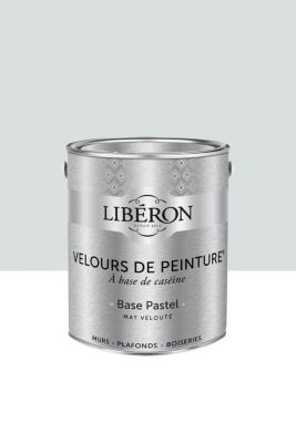 Peinture multisupport murs, plafonds et boiseries Velours de peinture blanc linon Libéron 2,5L