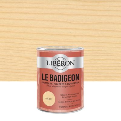 Badigeon meubles, poutres et boiseries Libéron bois brut 250ml
