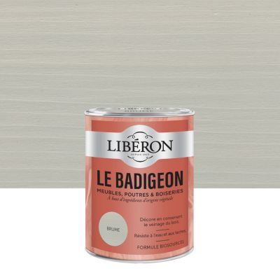Badigeon meubles, poutres et boiseries Libéron brume 250ml