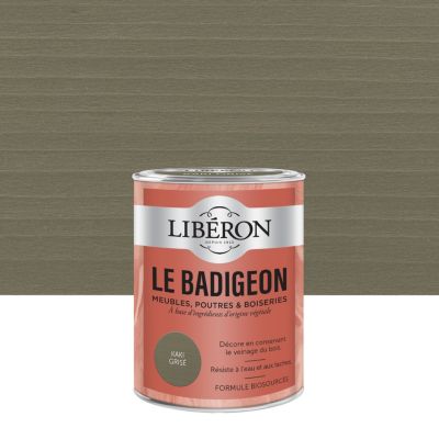 Badigeon meubles, poutres et boiseries Libéron kaki 250ml