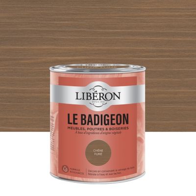 Badigeon meubles, poutres et boiseries Libéron chêne fumé 750ml