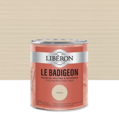 Badigeon meubles, poutres et boiseries Libéron ficelle 750ml