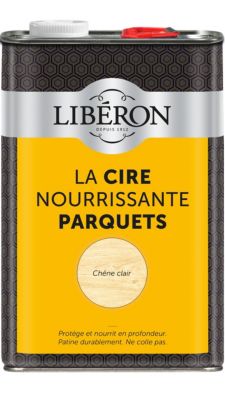 Cire nourrissante parquets Libéron chêne clair 5L