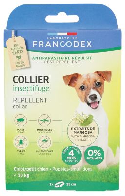 Collier insectifuge chiot
