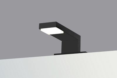 Spot LED Pierre Pradel Preston noir 8 cm IP44