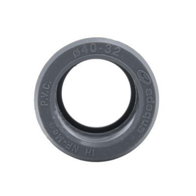 Tampon de réduction PVC Ø 4032 MâleFemelle PVC durable Installation facile Utilisation intérieure