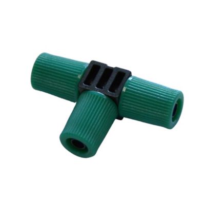 Tés compression + bouchons Ø4/6 (5 pièces)